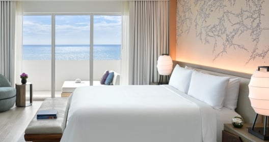 room with ocean view