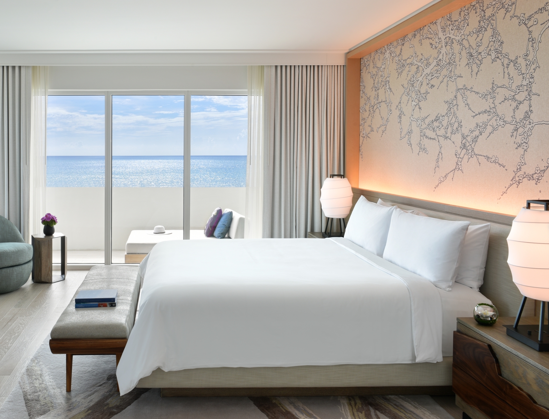room with ocean view