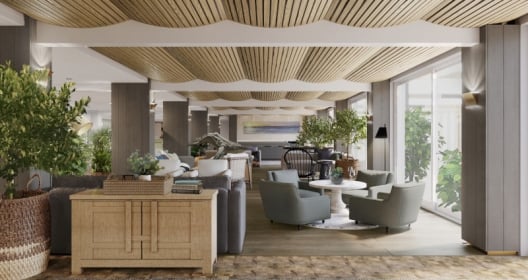 Newport Harbor Island Lobby